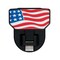 Carr HD UNIVERSAL HITCH STEP AMERICAN FLAG 183032 - alternate 1